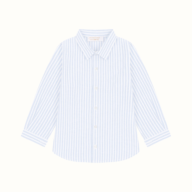 STRIPED SHIRT LIGHT BLUE