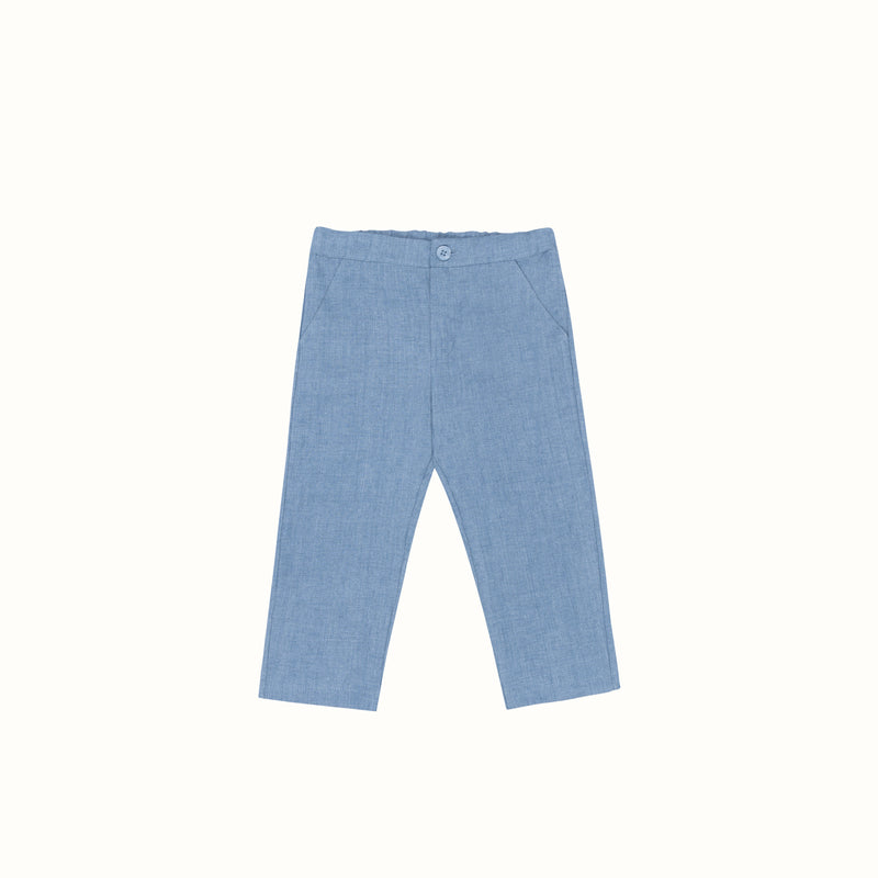 FAVORITE LINEN PANTS BLUE