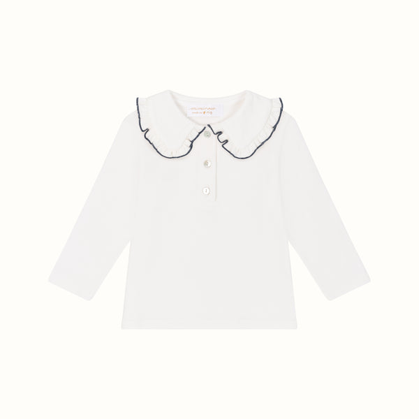 FAVORITE COLLAR TOP NAVY