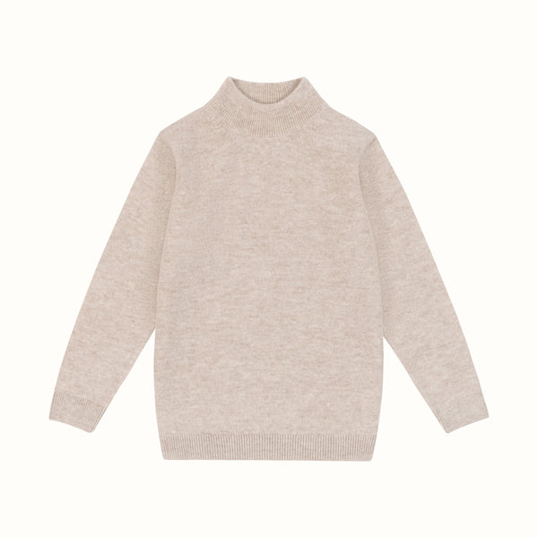 MERINO WOOOL TURTLENECK BEIGE