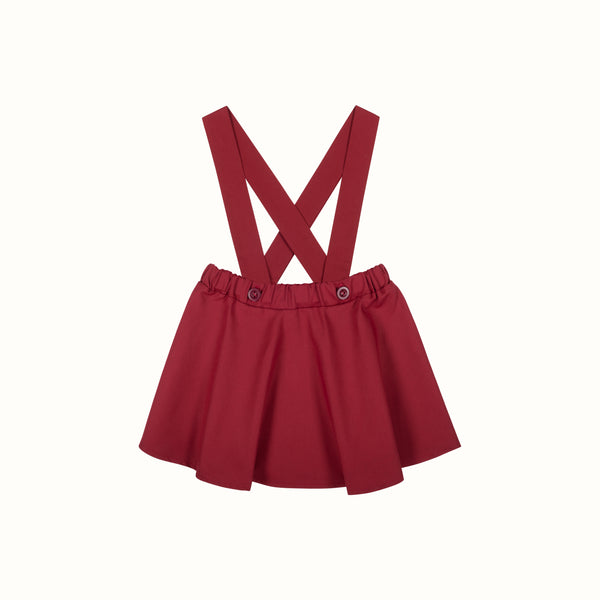 FAVORITE CHRISTMAS SKIRT RED