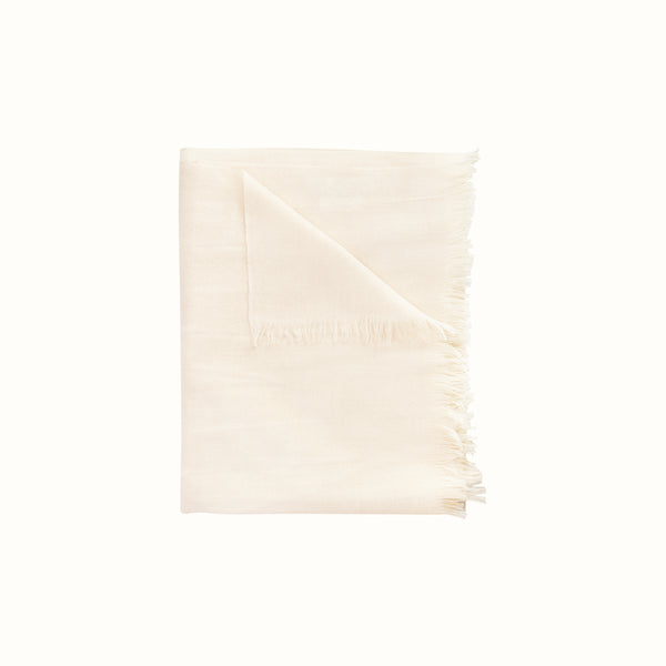 CASHMERE BEAUTIFUL SCARF LIGHT BEIGE