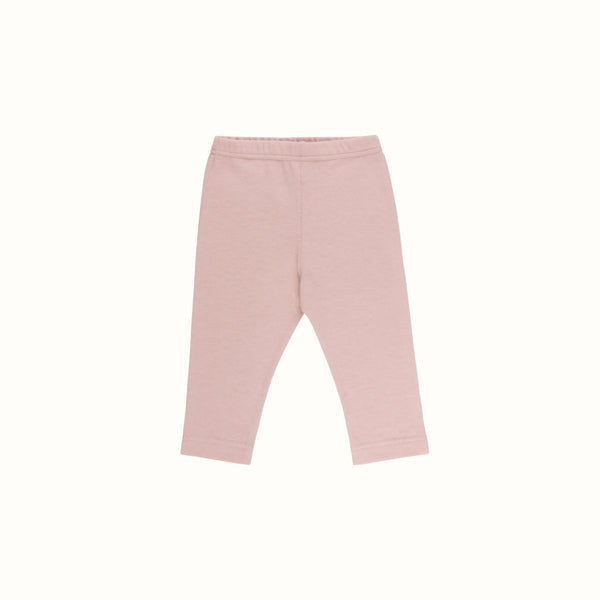 COTTON KNITTED PANTS ROSA SCURO