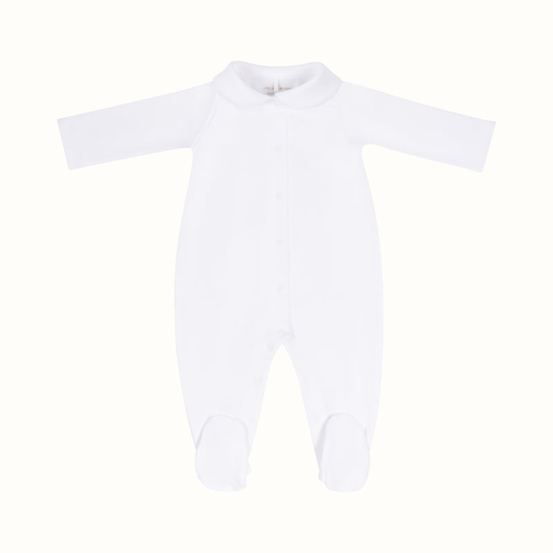 BABY PYJAMAS WHITE