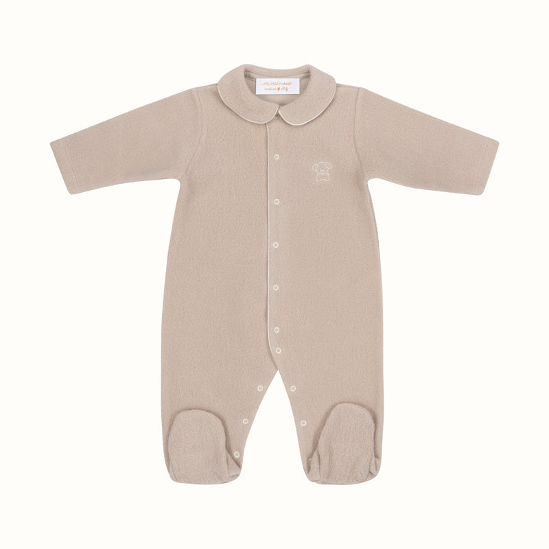 SOFT TEDDY OVERALL BEIGE